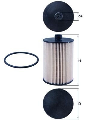 Compre KNECHT Filtro de combustível Produto No.: KX 226D a preços baixos de 37,47&nbsp;&euro;
