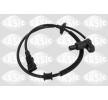SASIC Sensor, rotações da roda