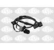 SASIC Sensor, rotações da roda