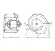 BOSCH Motor eléctrico, ventilador do habitáculo