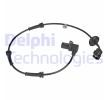 DELPHI Sensor, rotações da roda