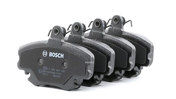 BOSCH Jogo de pastilhas para travão de disco
