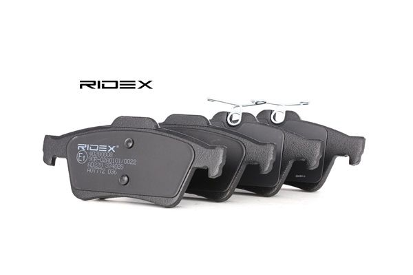 Comprar a preços reduzidos OE Jogo de pastilhas para travão de disco 1233679 de RIDEX convenientemente online